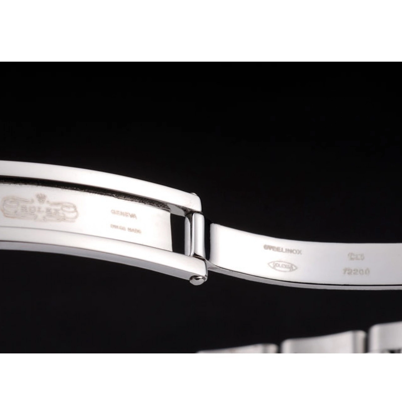 MiroTime 0710 Rolex Datejust Polished Stainless Steel Silver Flowers Dial Diamond Plated 98082